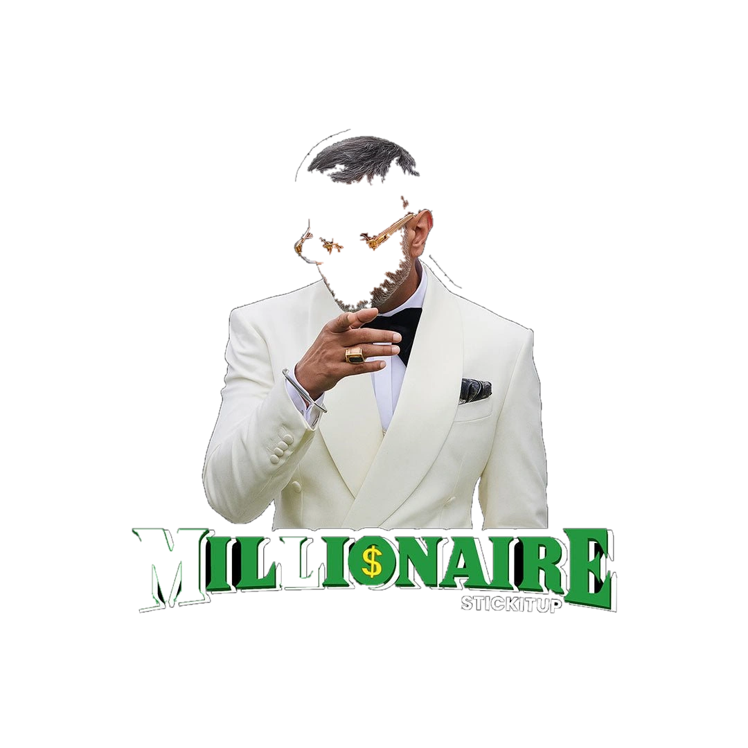 YO YO MILLIONAIR Sticker